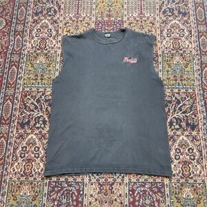 VTG 90s Nemesis The O'Reilly Factor Sleeveless T-Shirt Black XL USA Politics TV